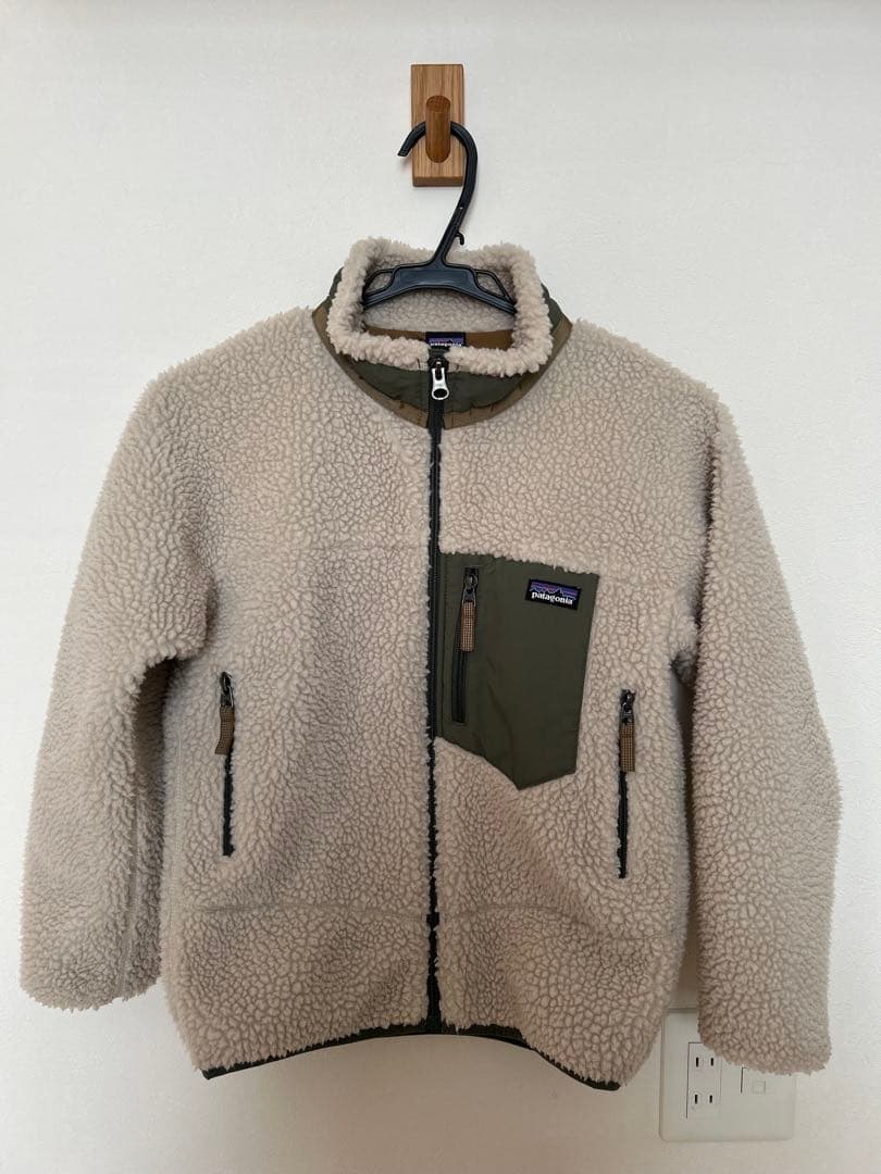 patagonia レトロX ボアジャケット kids M