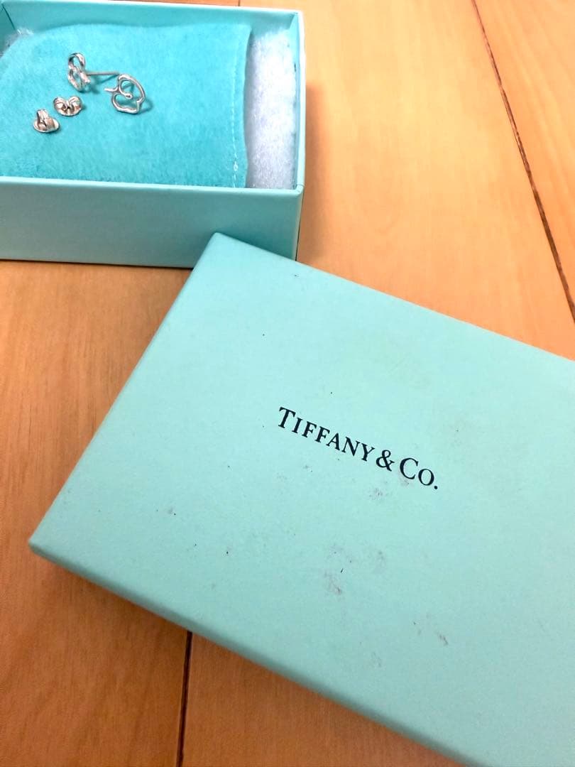 本日限定値下げ！TIFFANY＆Co アップル ピアス SV925