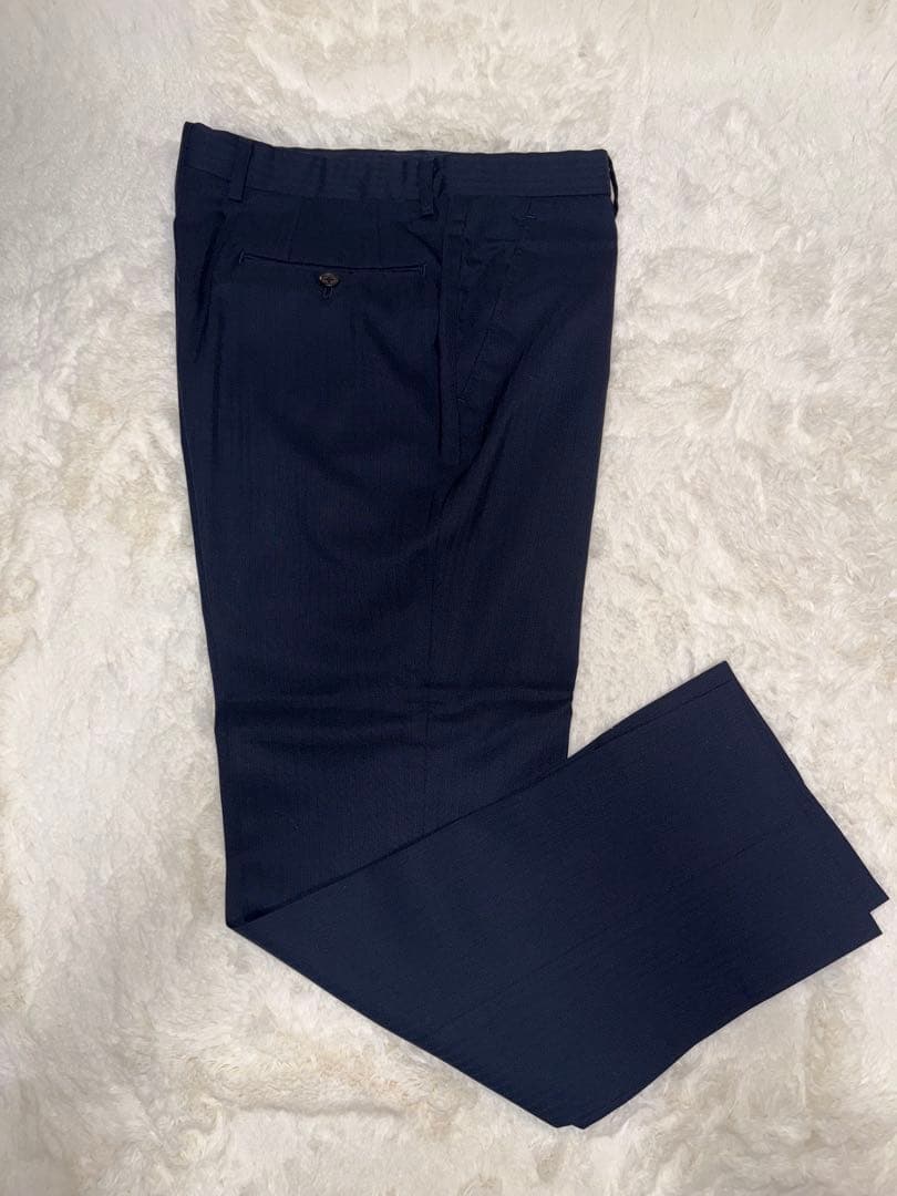 ✨極美品 ✨ポールスミス ネイビー ストライプ 3ピース スーツ ビジネス