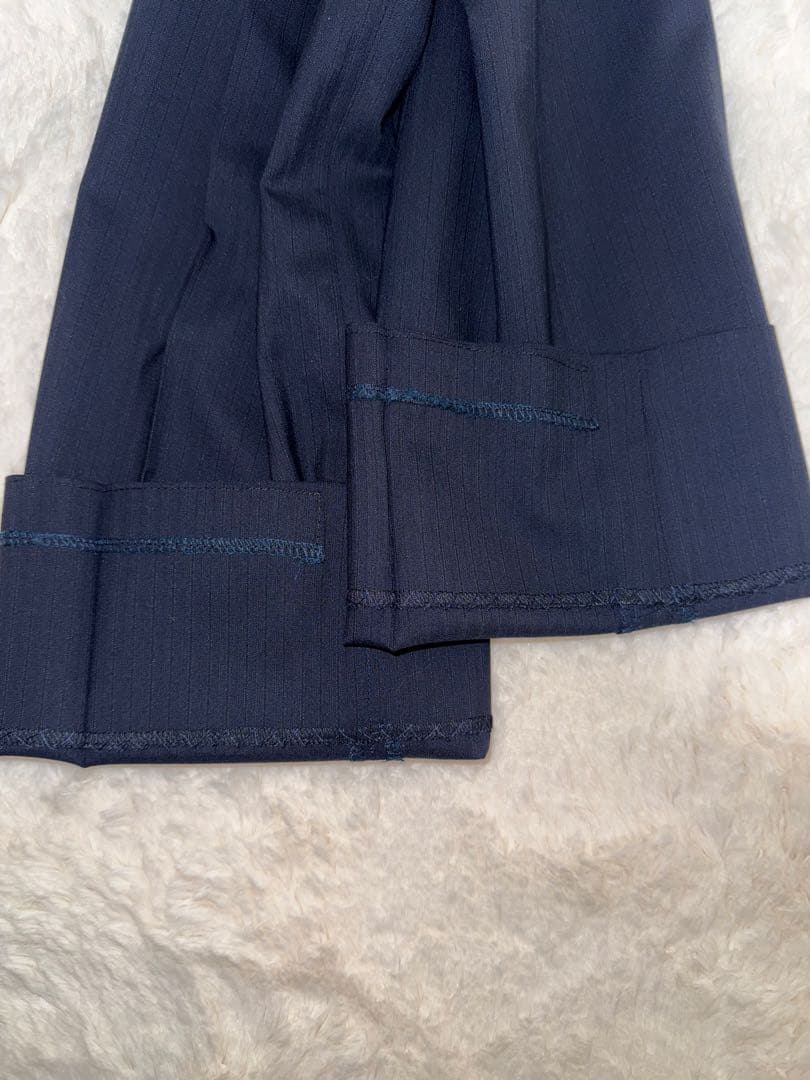 ✨極美品 ✨ポールスミス ネイビー ストライプ 3ピース スーツ ビジネス