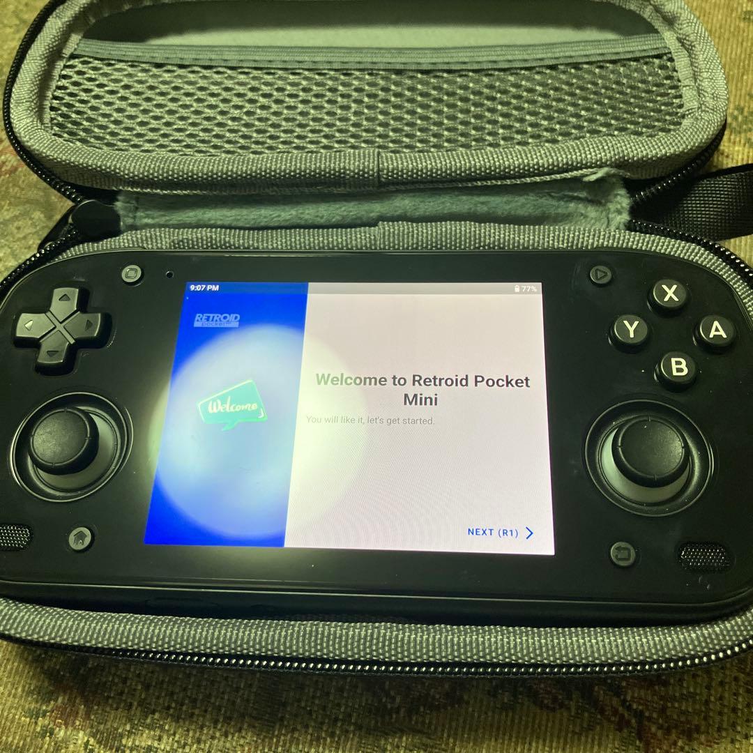 retroid pocket mini v1 本体+ケースのみ エミュ レトポケ
