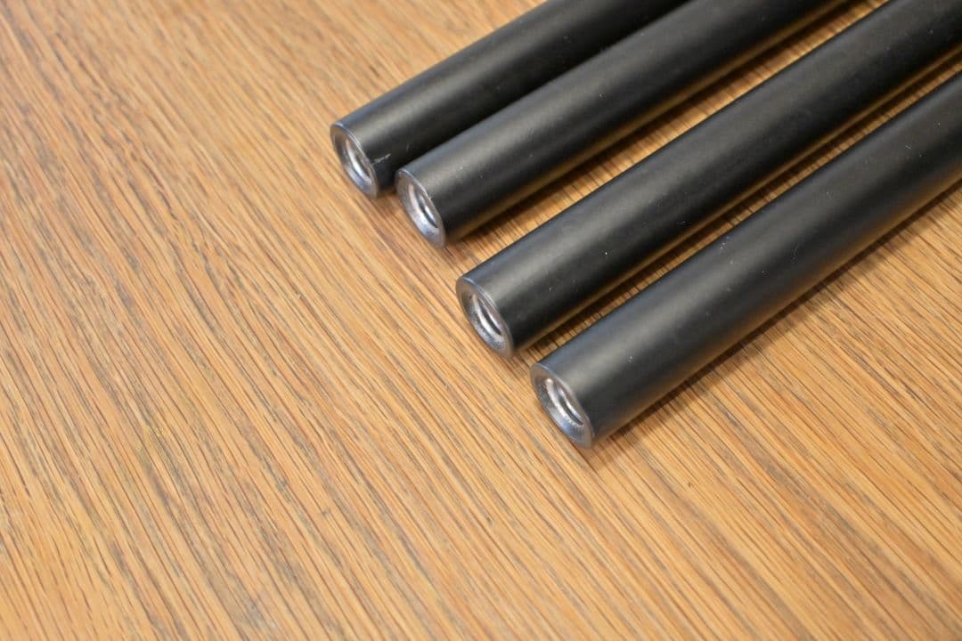 QUADRASPIRE　ブラックポール19mm 215mm 4本