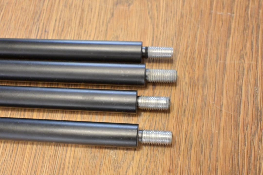 QUADRASPIRE　ブラックポール19mm 215mm 4本