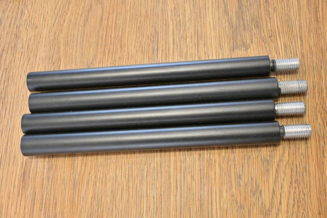 QUADRASPIRE　ブラックポール19mm 215mm 4本