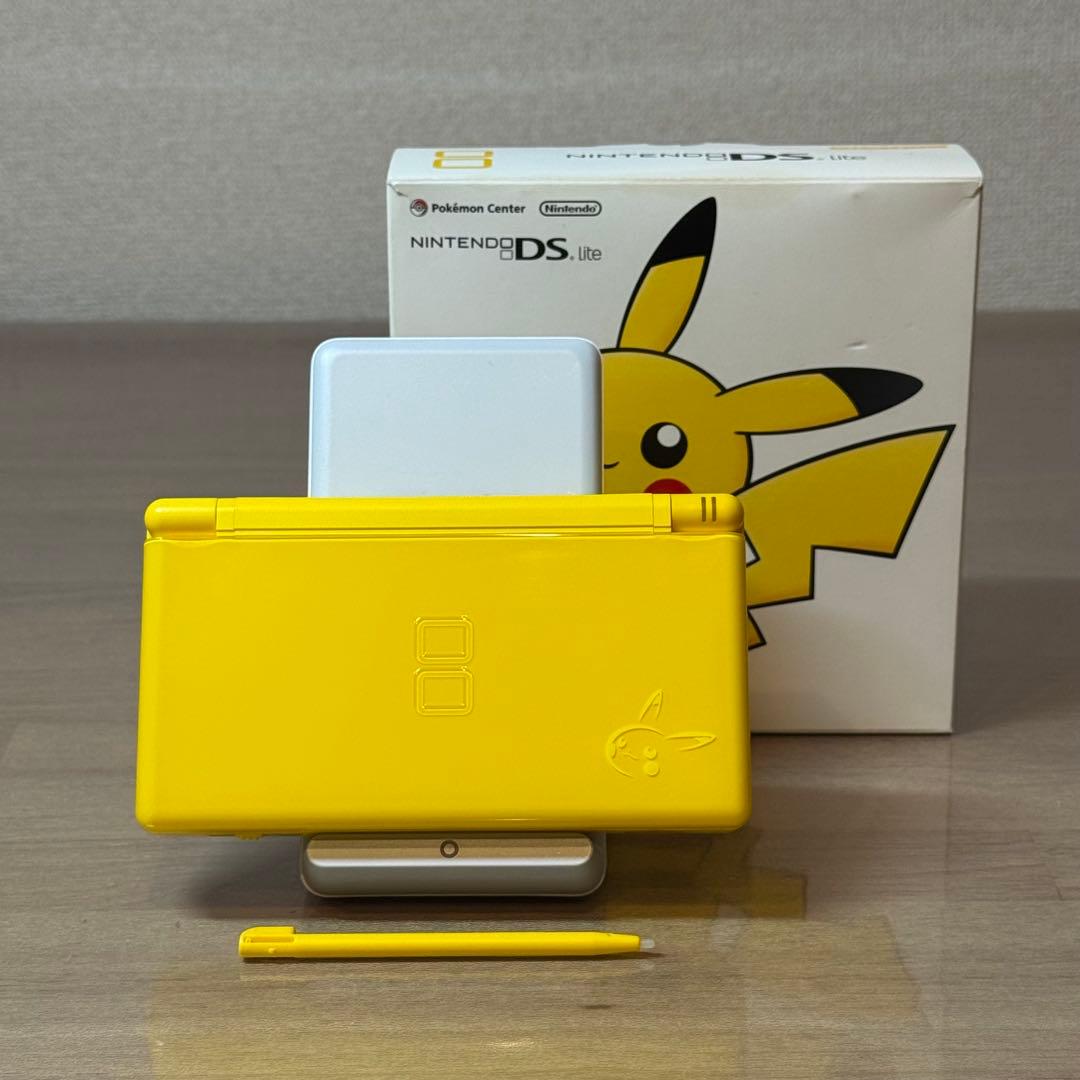 5-086 ニンテンドーDS LITE ピカチュウエディション 箱付き