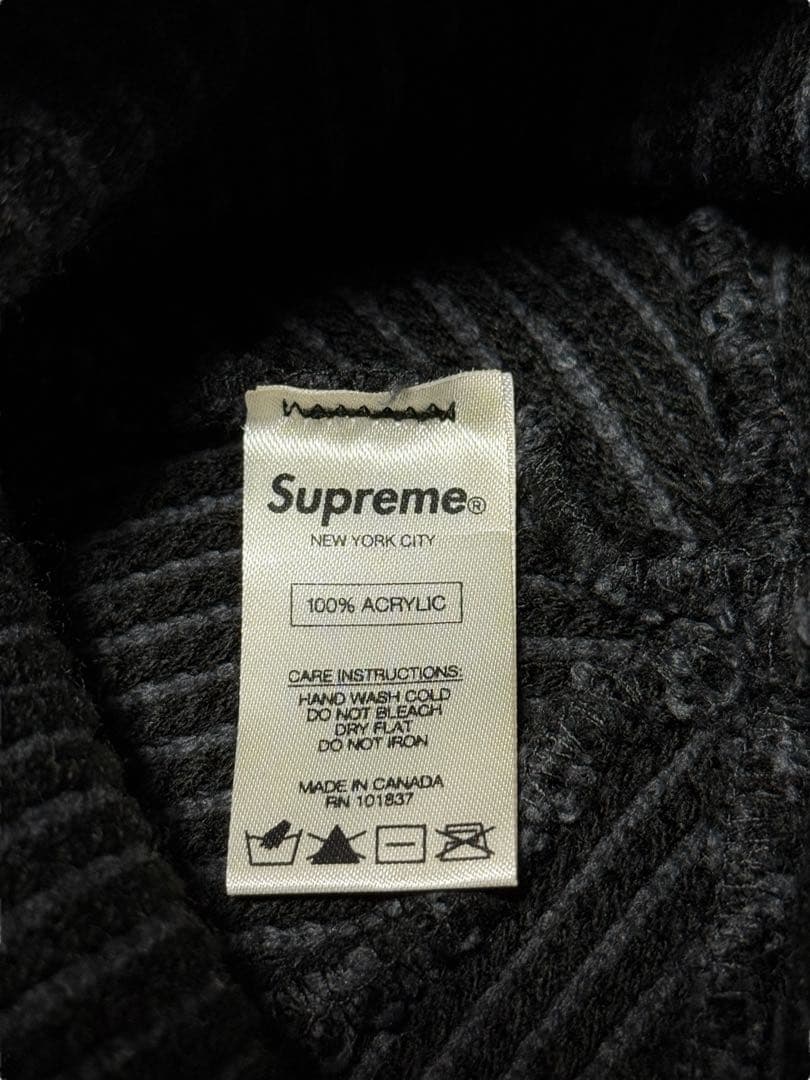 SUPREME 2-Tone Rib Beanie ニット帽