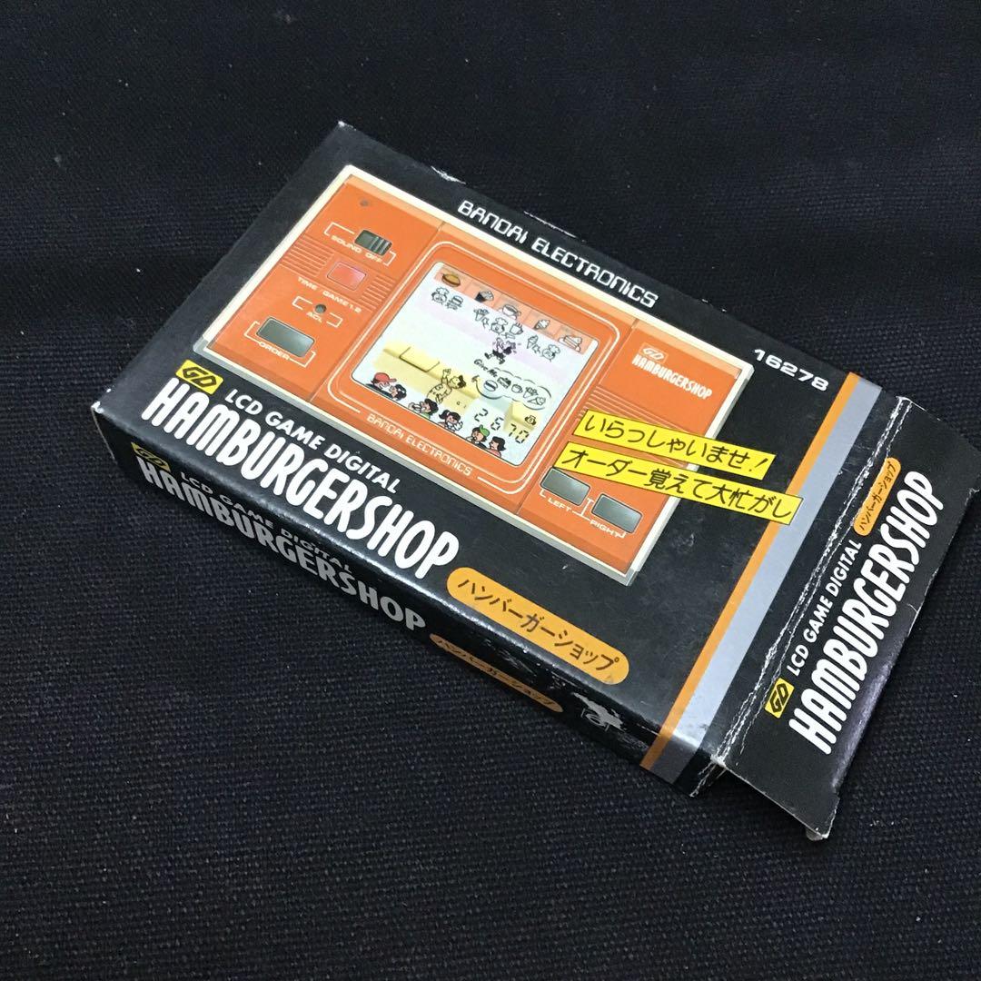 BANDAI ハンバーガーショップ　【新品未使用】　希少　昭和レトロ