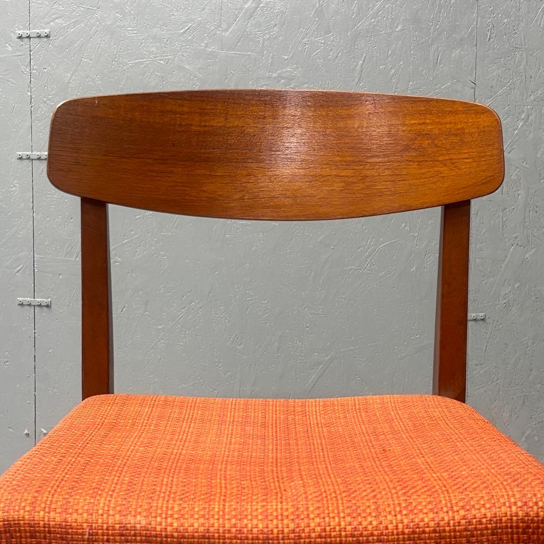 北欧 デンマーク ヴィンテージ チーク ダイニングチェア(402)
