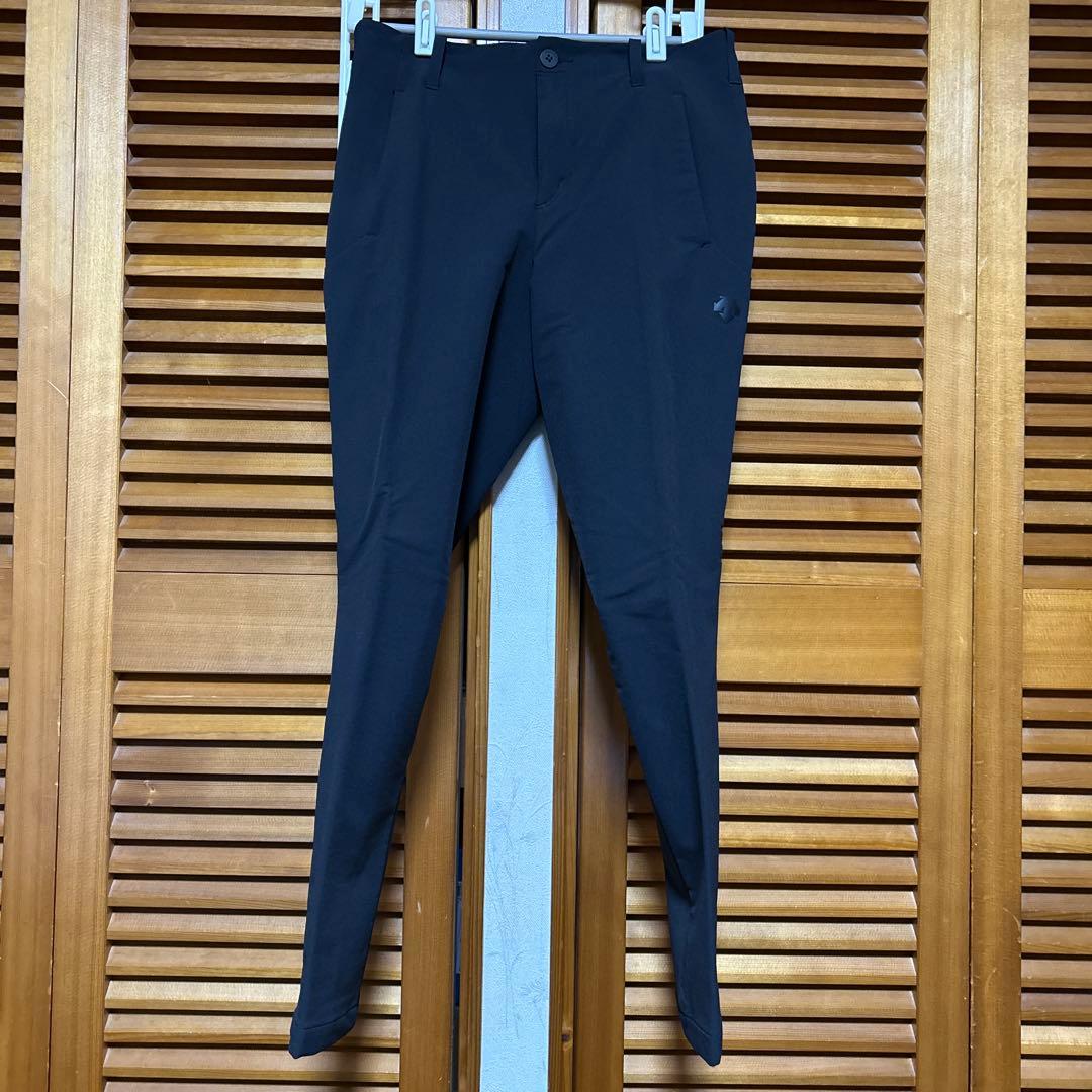 デサントパンツ　ストレッチ　ブラック