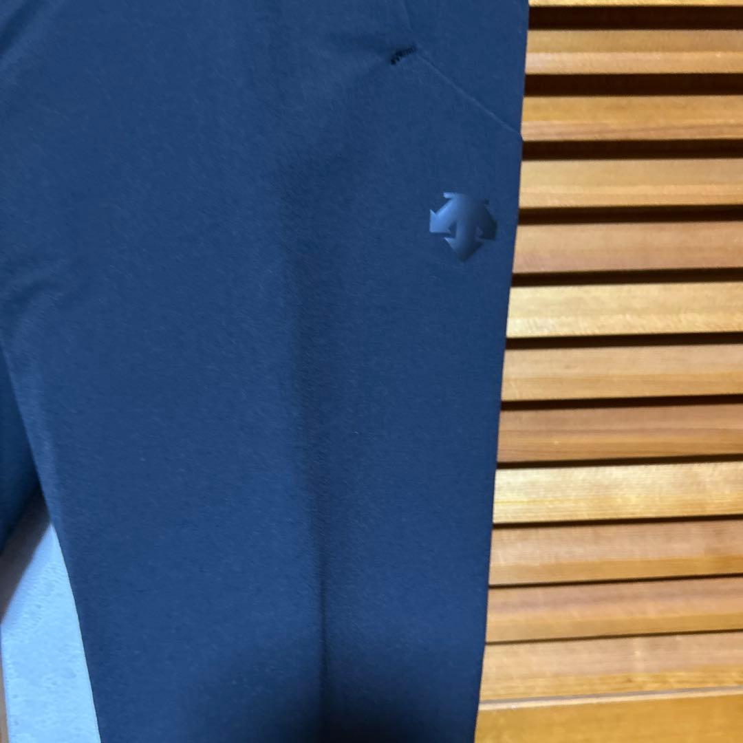 デサントパンツ　ストレッチ　ブラック