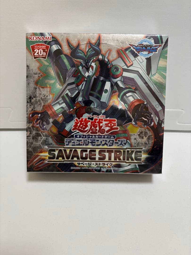 遊戯王OCG デュエルモンスターズ SAVAGE STRIKE BOX 新品