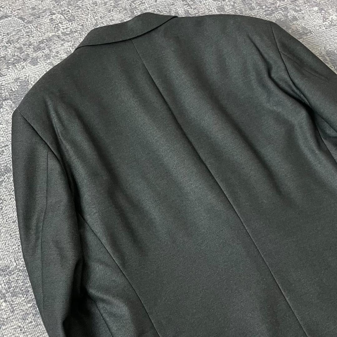 【超希少XL】バーバリーロンドン セットアップ スーツ ダブル 銀ボタン 180