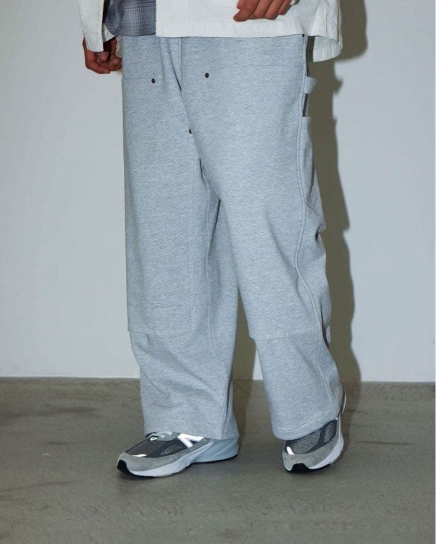 BEAMS ダブルニー スウェットパンツ
