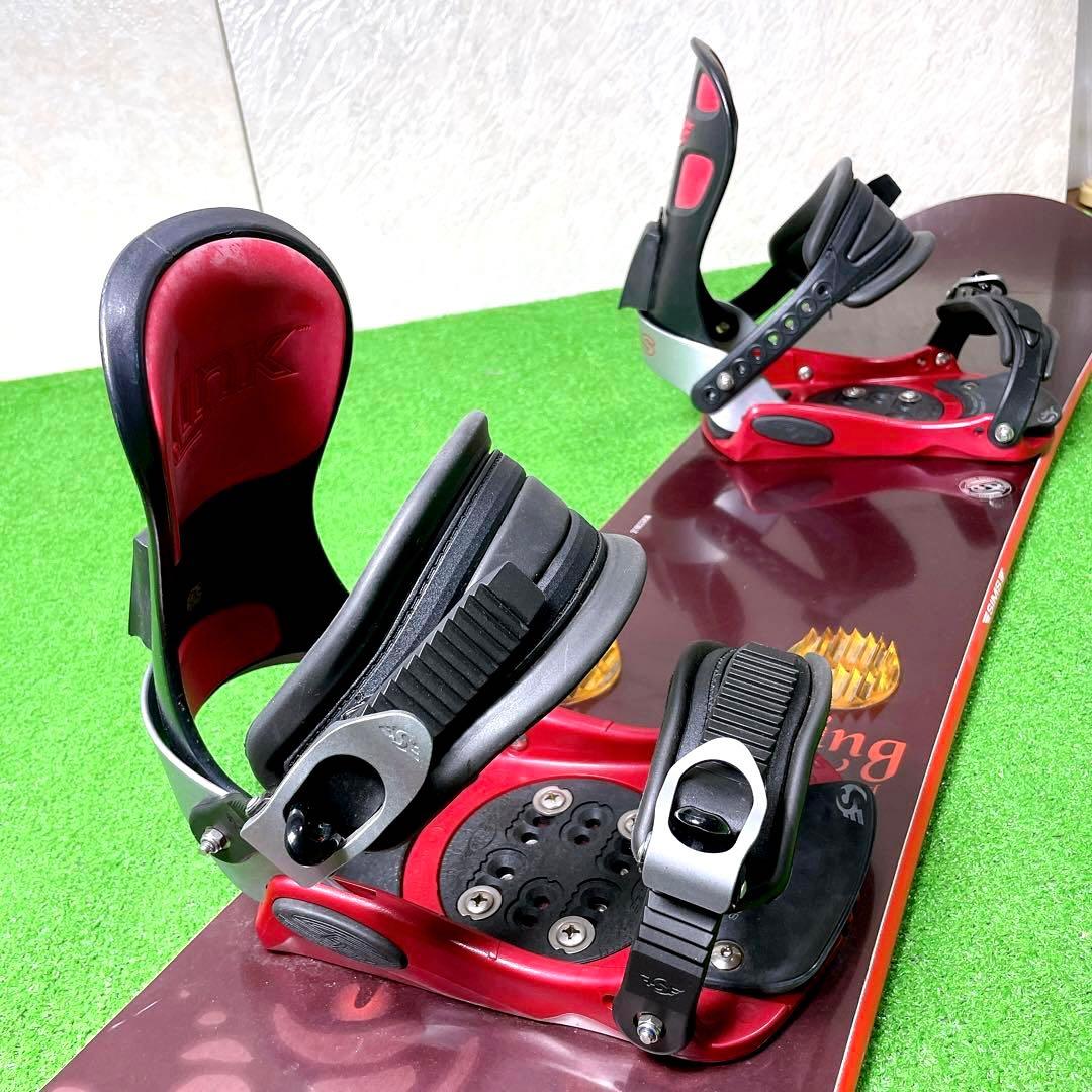 お買得！シムス　SIMS king 156cm メンズ　スノーボードセット