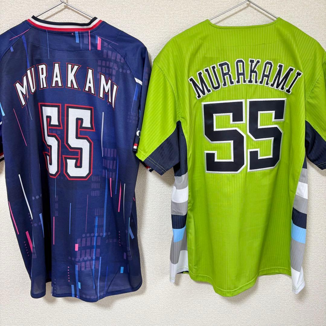 東京ヤクルトスワローズ　村上宗隆選手　レプリカユニフォーム　Lサイズ