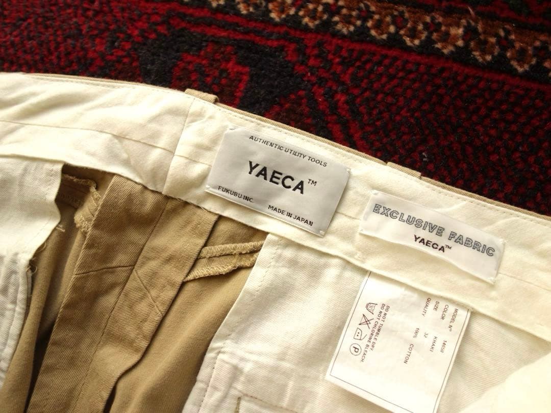 YAECA ヤエカ スタンダード チノパンツ 32 アメリカ軍