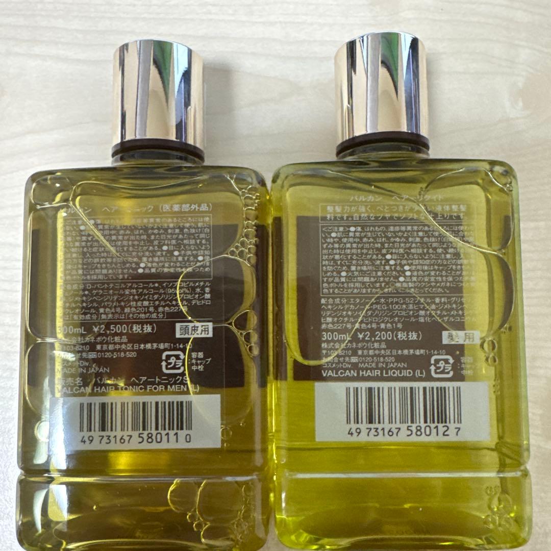 Kanebo VALCAN ヘアトニック　ヘアーリクイド　バルカン