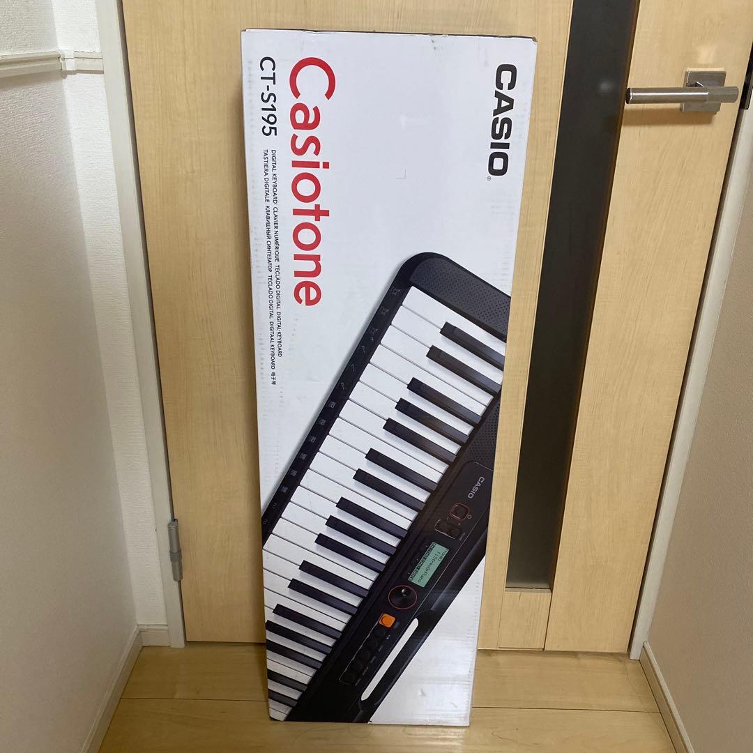 新品未開封CASIO カシオ電子キーボード Casiotone CT-S195