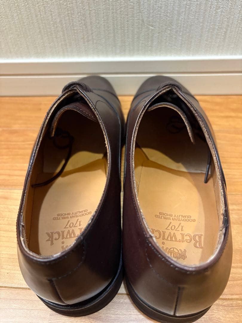 Berwick 5224 27センチ　ストレートチップ