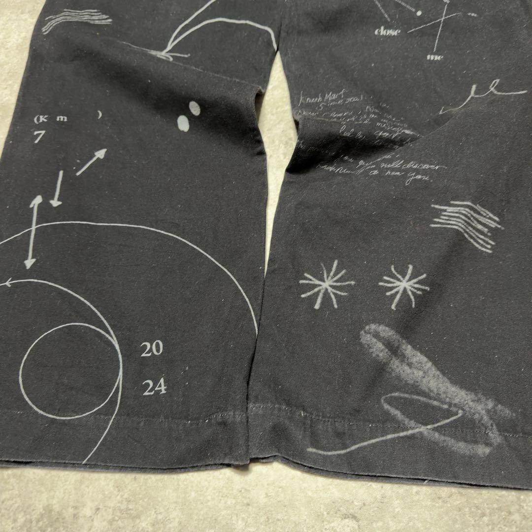 KnuthMarf クヌースマーフ ワイドパンツ　グラフィックパンツ　パンツ
