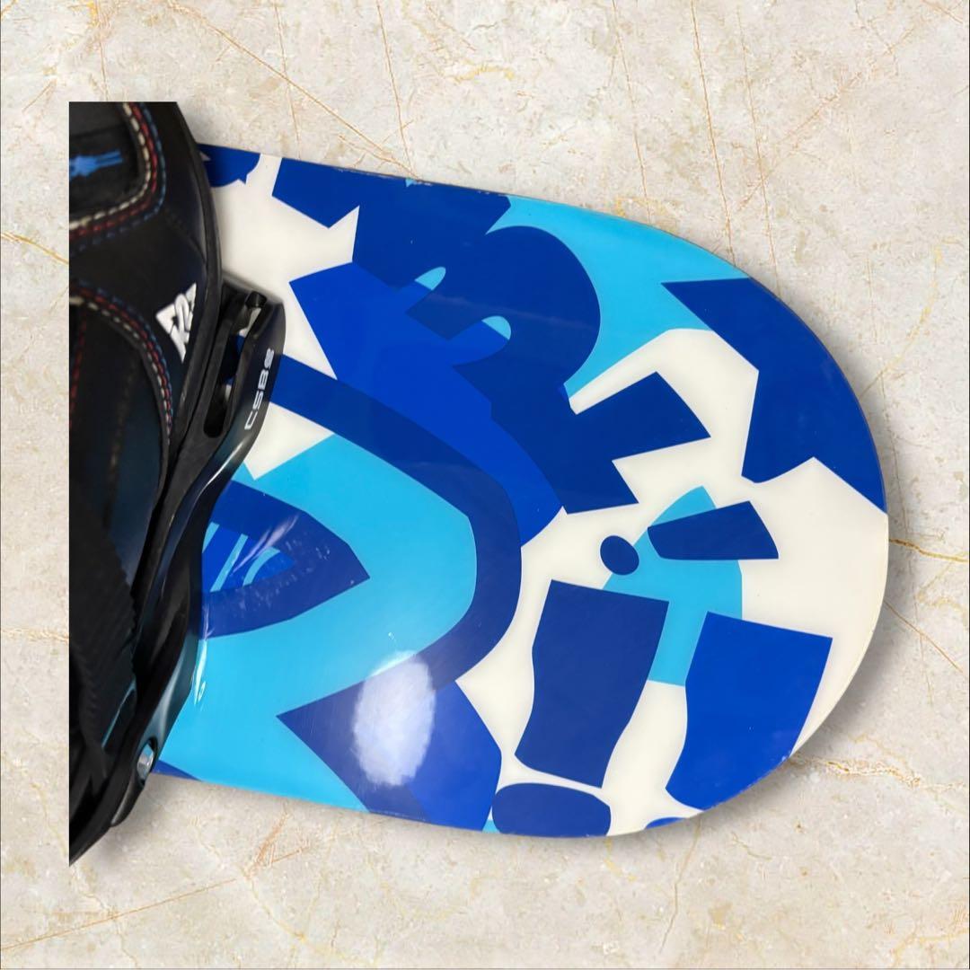 CSB×K2 キッズスノーボード3点セット 98cm ブーツ22cm