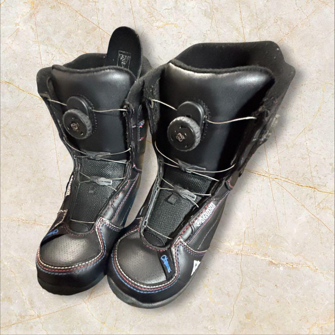 CSB×K2 キッズスノーボード3点セット 98cm ブーツ22cm