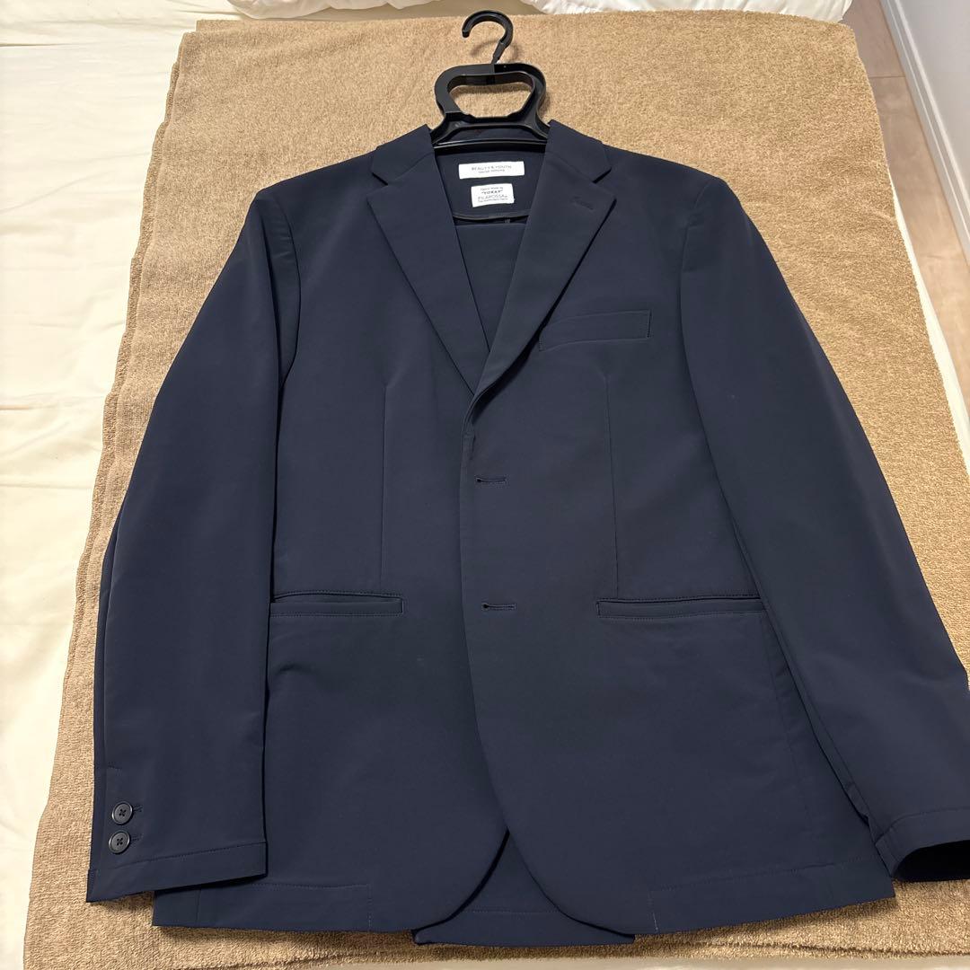 マ*サ様 BEAUTY&YOUTH ネイビー セットアップ