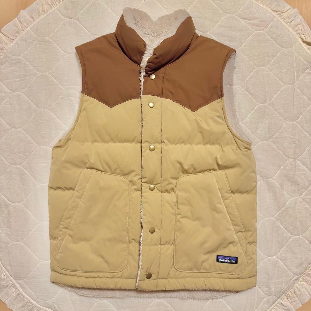 Patagonia パタゴニア リバーシブル ビビーダウンベスト メンズSサイズ