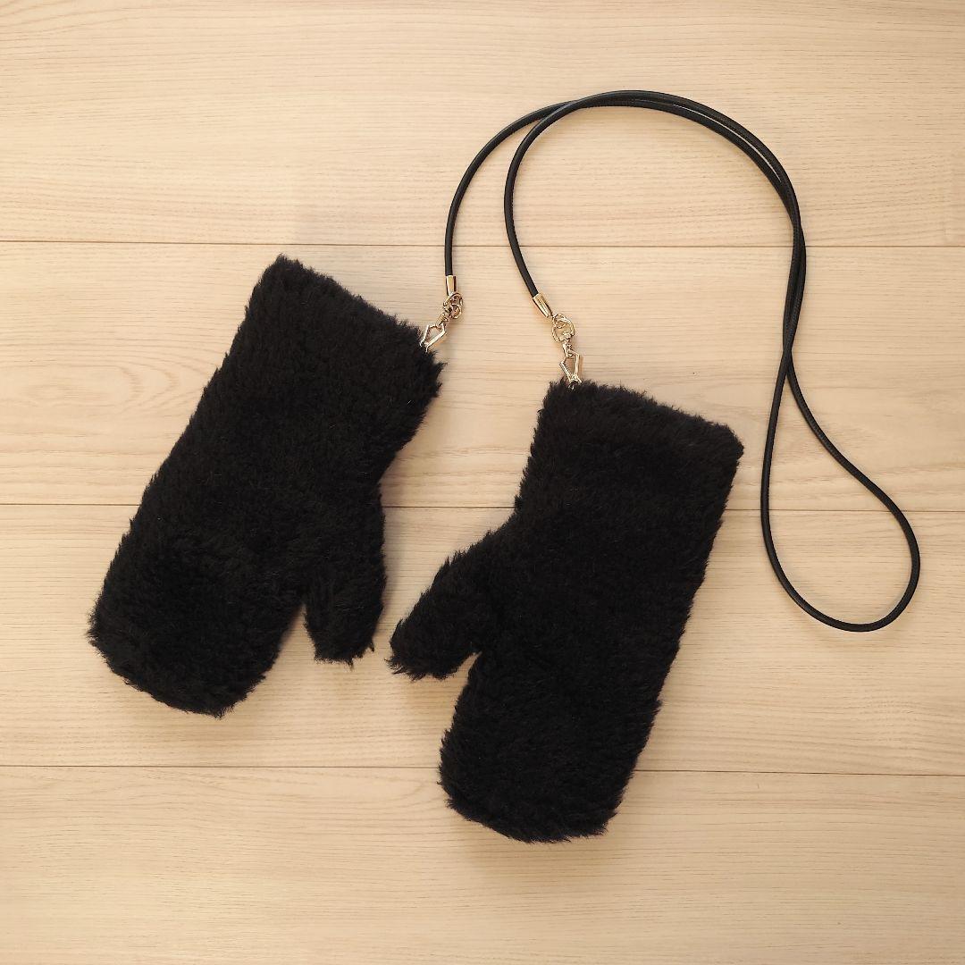 ＊専用＊ Max Mara　テディベアミトン　ブラック