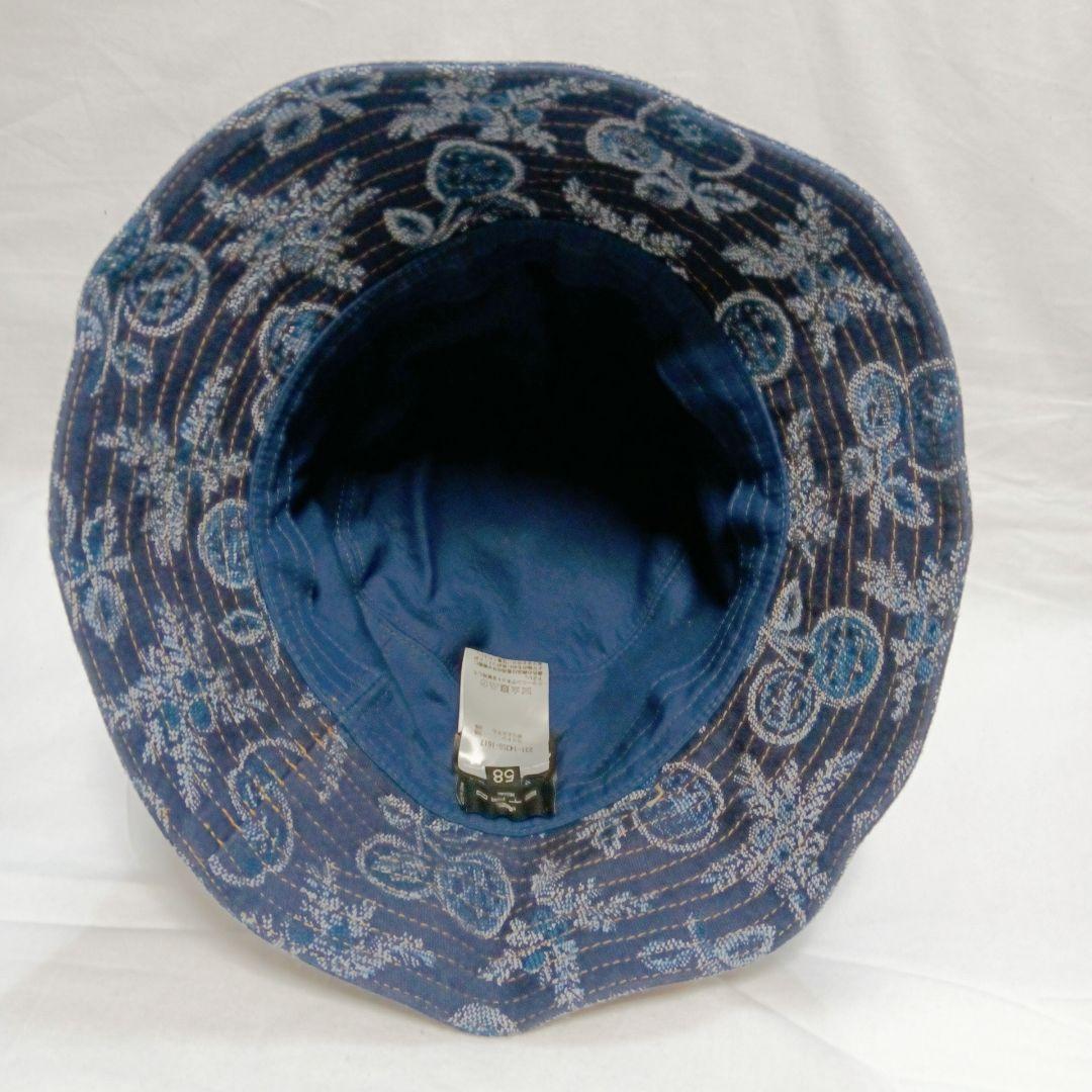 【ETRO】エトロ　 デニムジャカード バケットハット