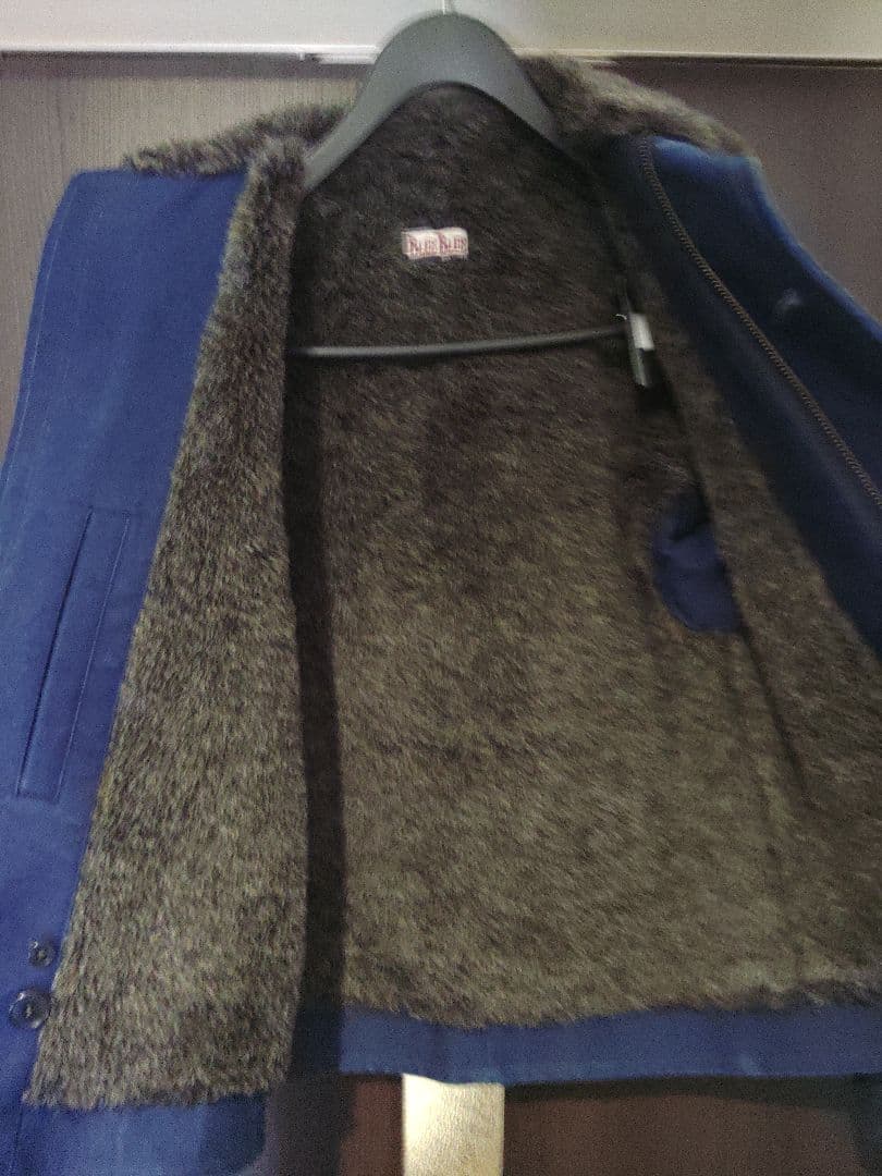 BLUE BLUE N-1 デッキジャケット インディゴ ジャーマンクロス