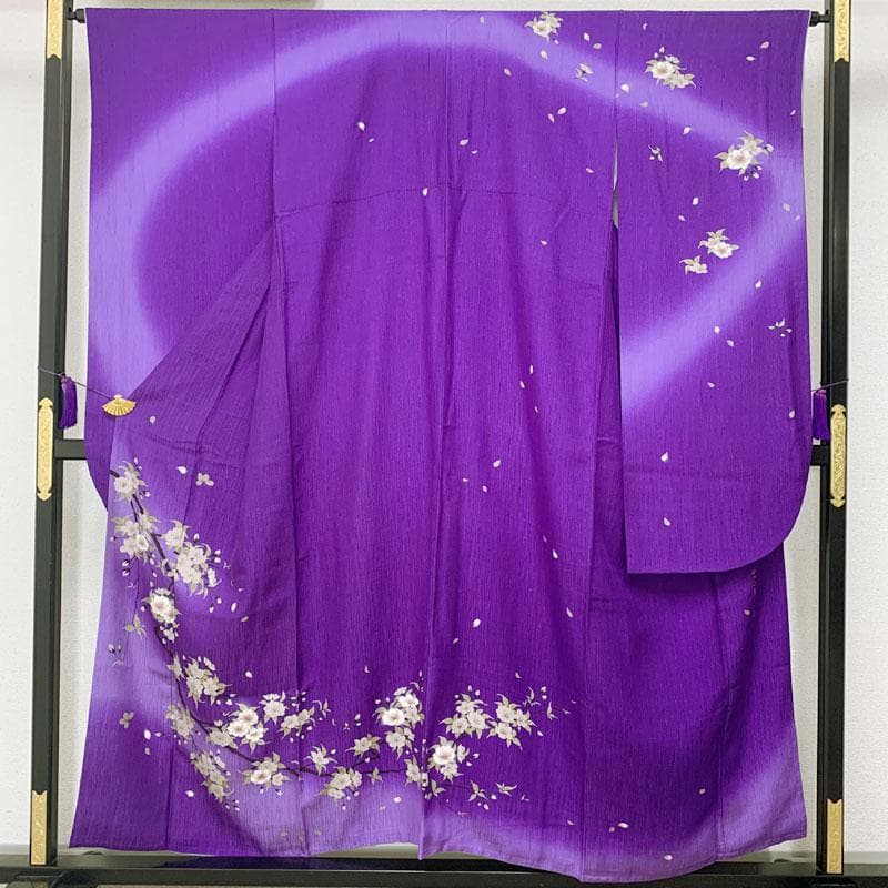 507z21☆きものやまと 山口小夜子 中振袖 身幅広 小柄☆美品 成人式結婚式