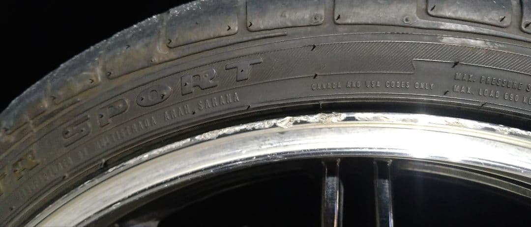 20インチ　245/35r20　タイヤ付