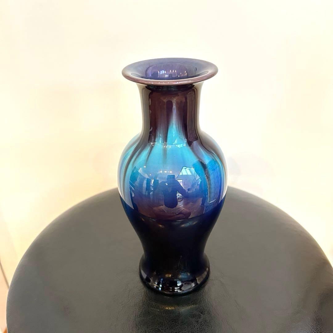 【訳あり 】三代 徳田八十吉 花瓶 共箱なし