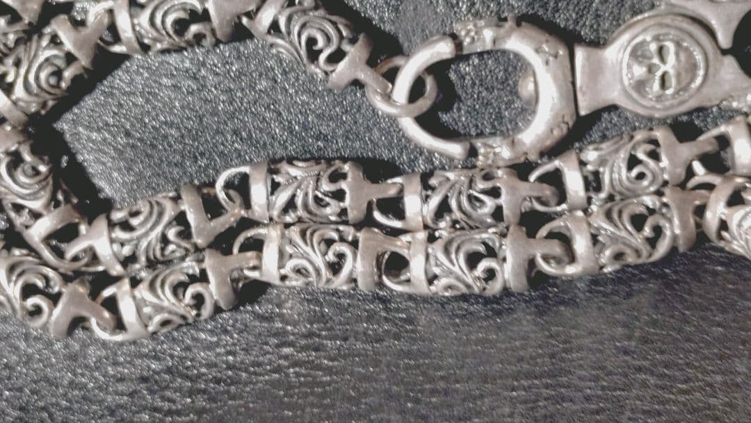 近々取り消します　 シルバー925 シリンダーウォレットチェーン 期間限定価格