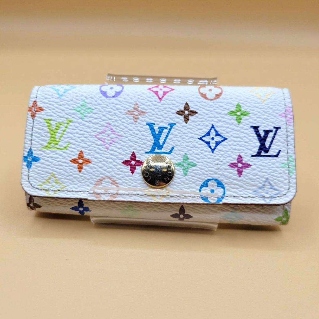 【美品】ルイヴィトン ミュレティクレ 4連 キーケース マルチカラー ②