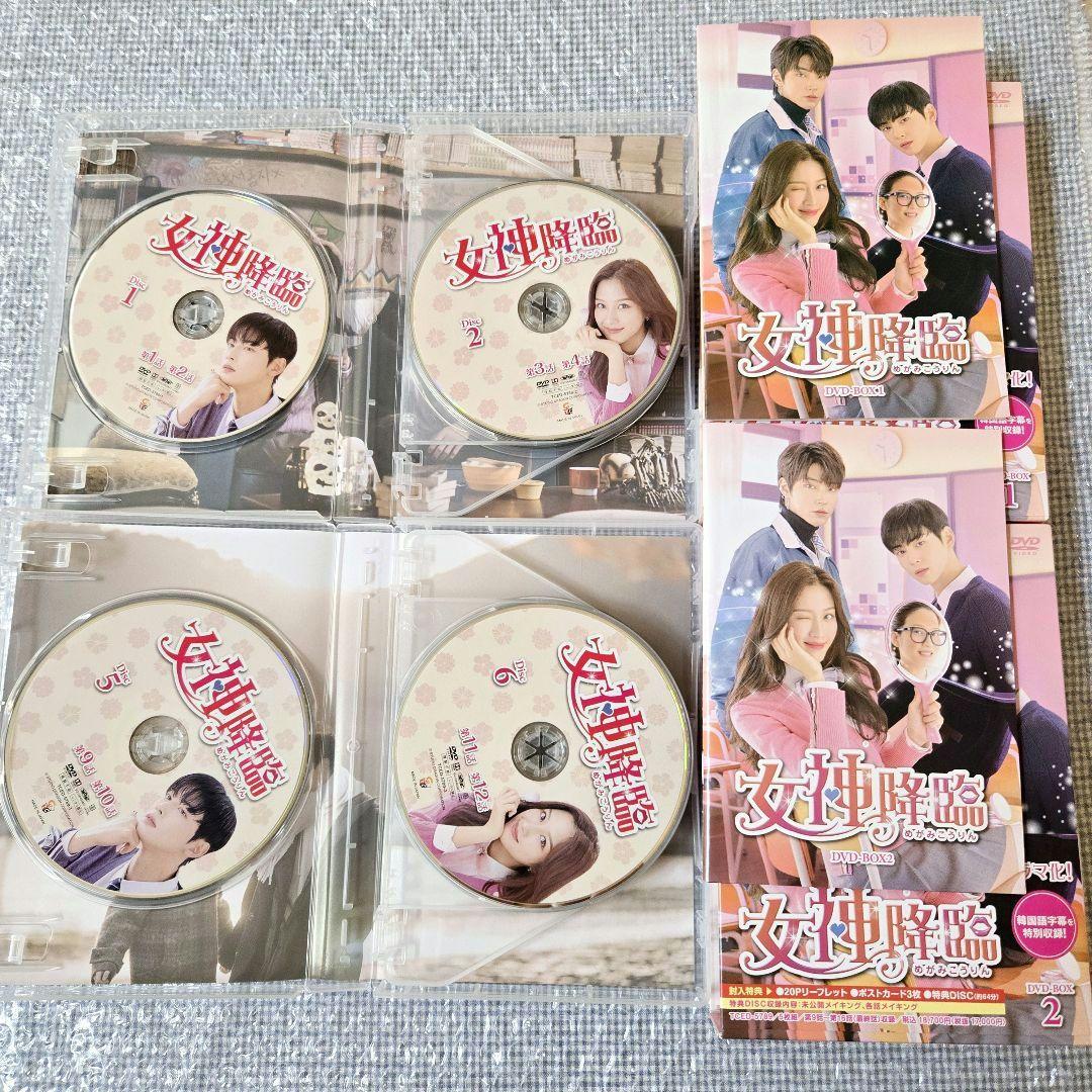 女神降臨 DVD-BOX1・BOX2セット