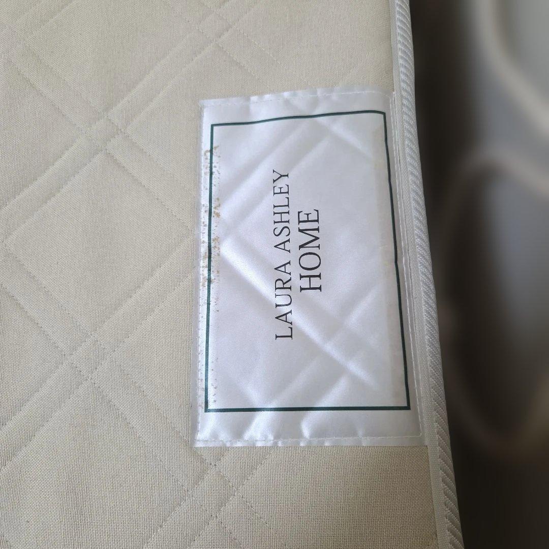 【1/12まで】ローラアシュレイ シングルベッド フレーム&マットレス