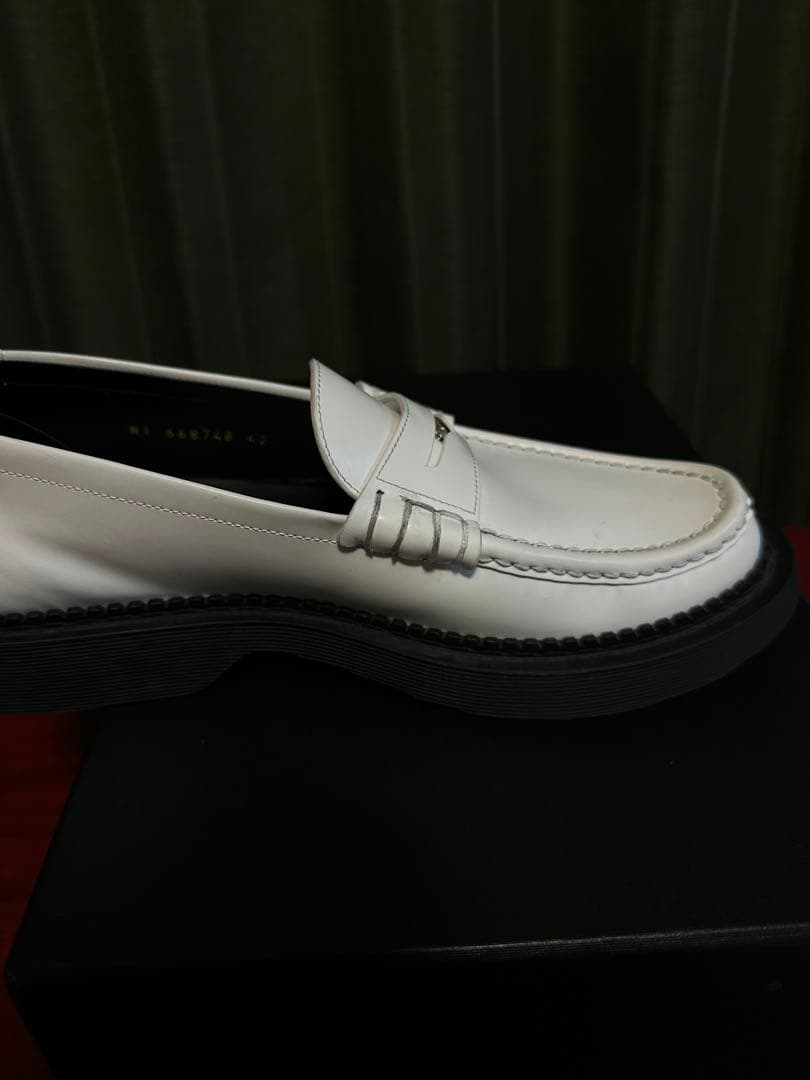 サンローランパリ 21AWテディペニーローファー　レザーシューズ