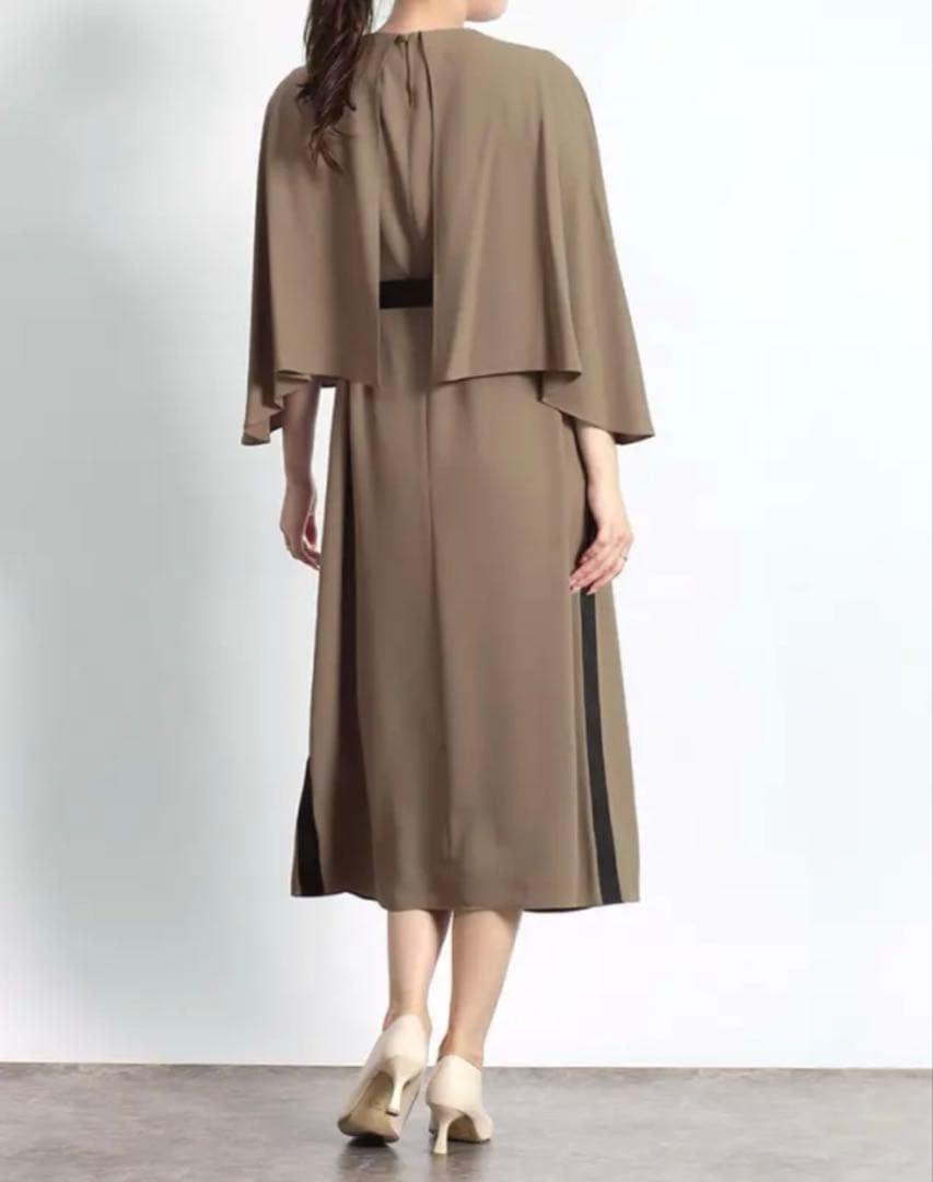 【新品】FENNEL　サイドテープケープワンピース