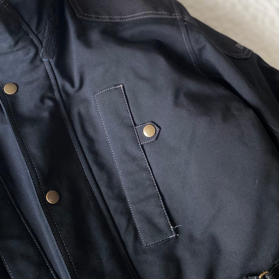 PAIR SLOPE バイクジャケット　フィールドコート　黒　L