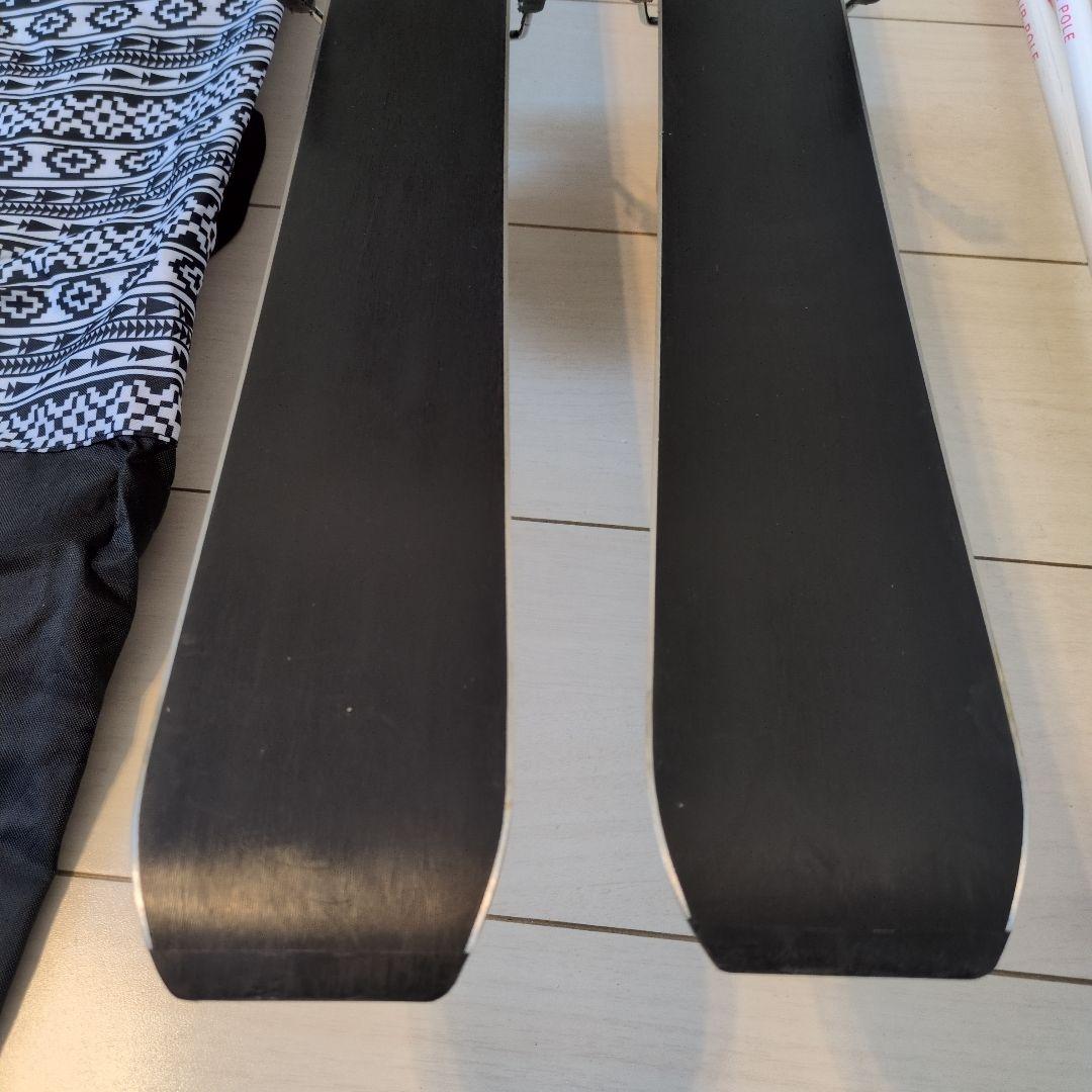 ATOMIC スキーセット 120ビンディング・ストック・ケース付き