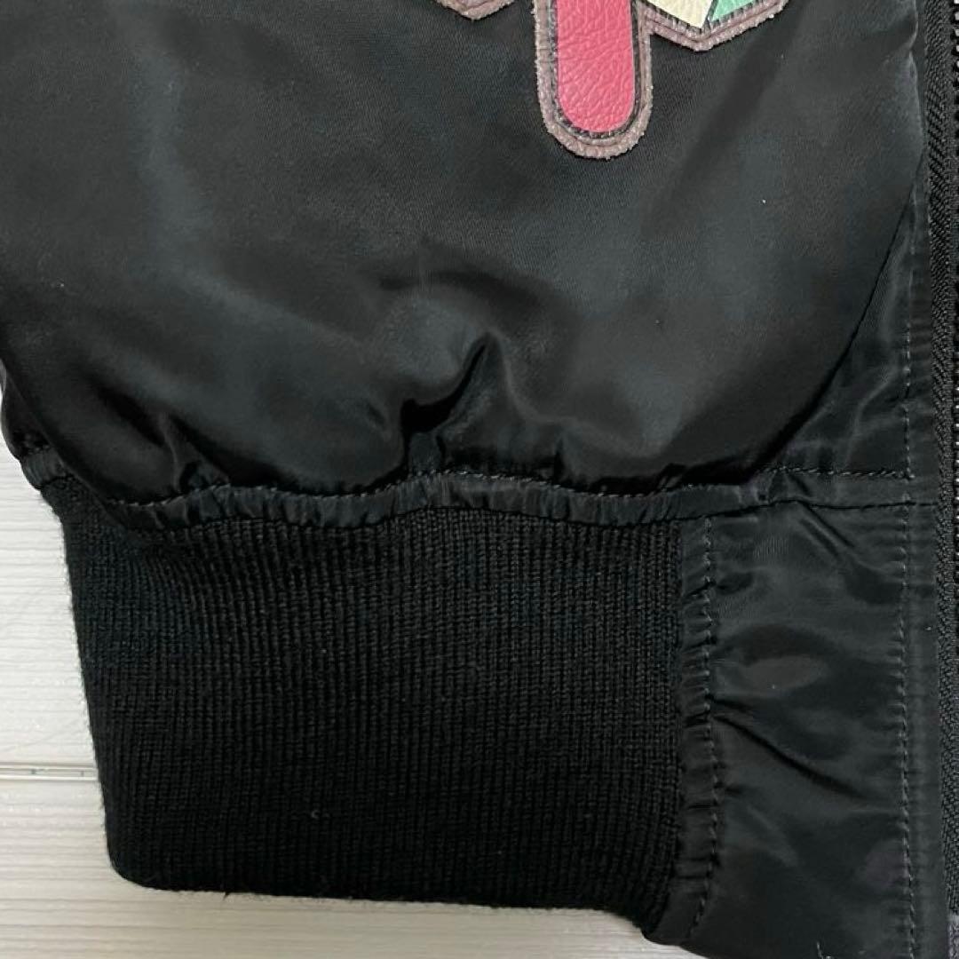 ゆ*ぱ様 〈美品〉AVIREX MA-1 トップガンフライトジャケット M ブラ