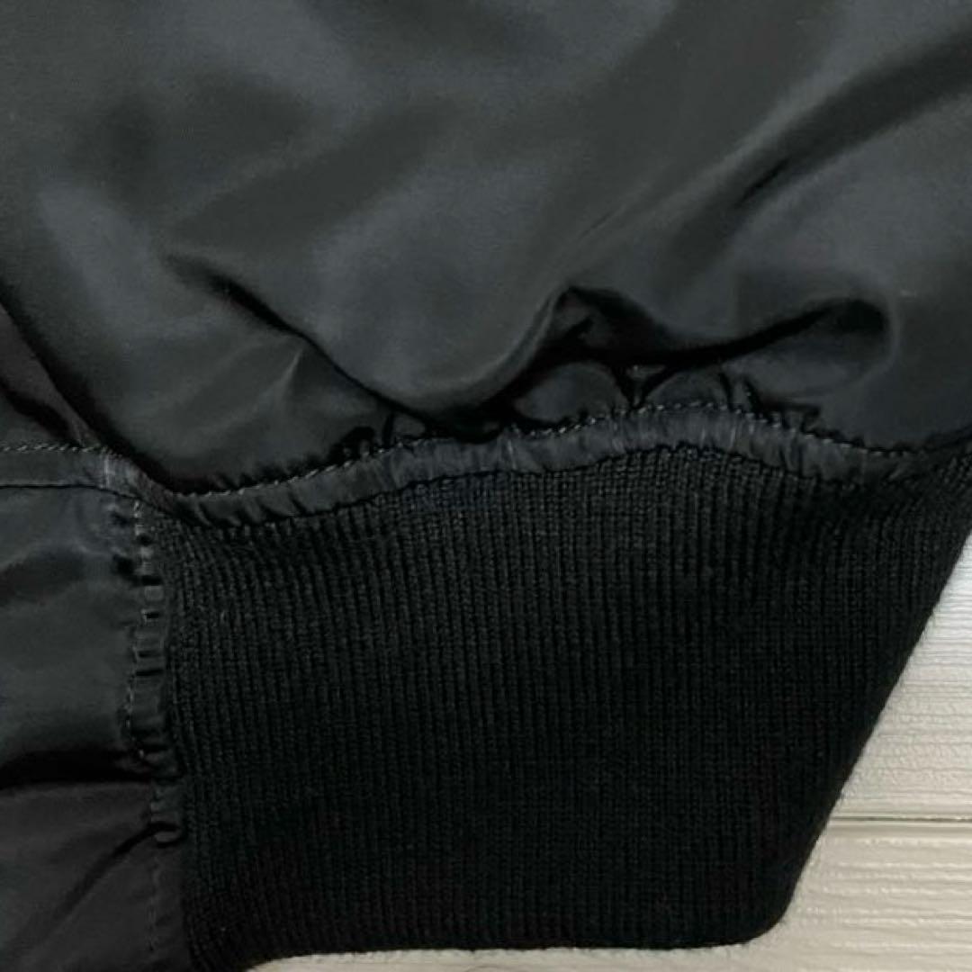 ゆ*ぱ様 〈美品〉AVIREX MA-1 トップガンフライトジャケット M ブラ