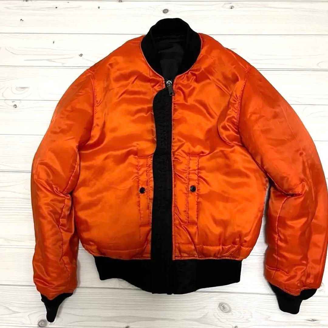 ゆ*ぱ様 〈美品〉AVIREX MA-1 トップガンフライトジャケット M ブラ