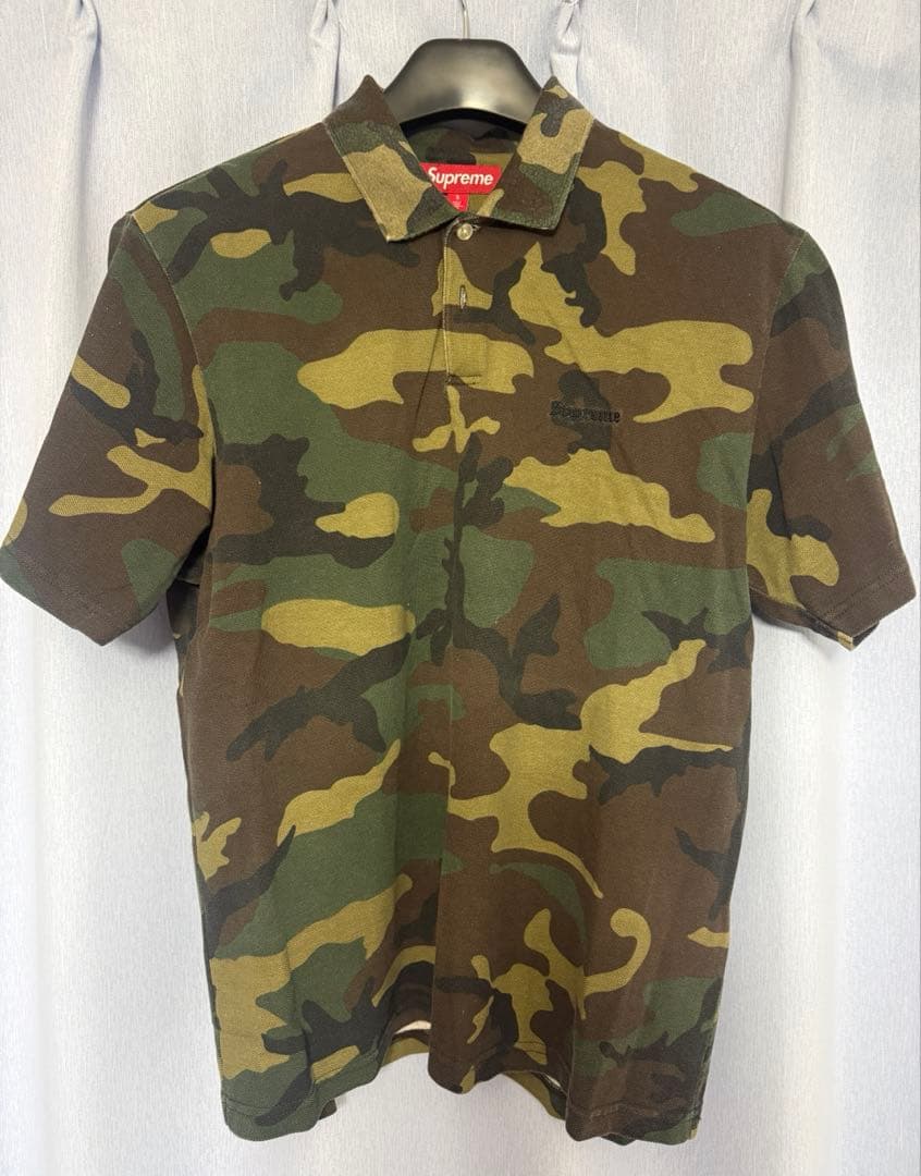 トップス Supreme Washed Camo Polo