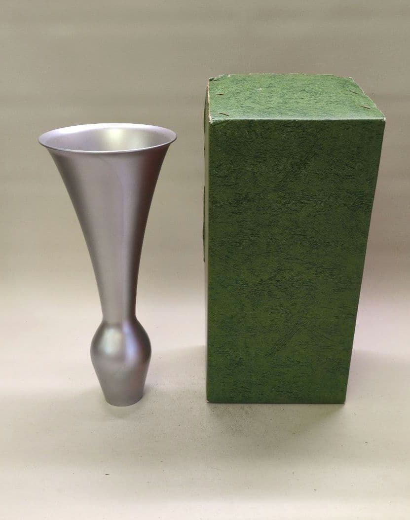 銅製花器　池坊好み　池坊花器