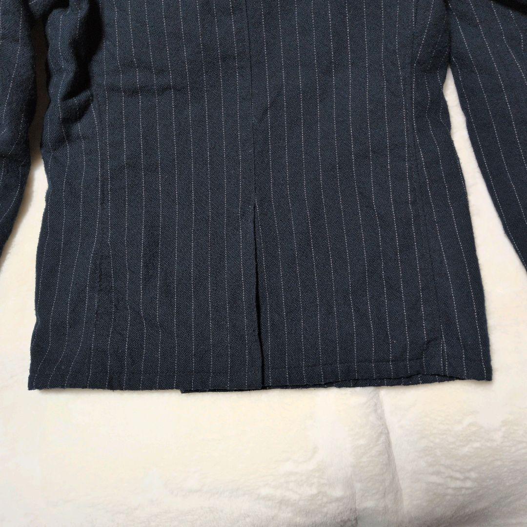 ショット × タケオキクチ ピーコート 740N マルチストライプ