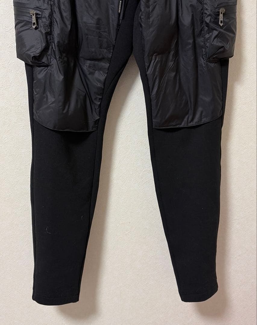 1PIU1UGUALE3 スーパーライトテックパデッドパンツ　ダウンパンツ