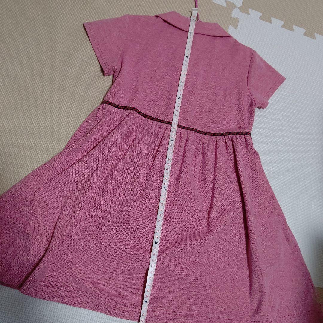 familiar 半袖ワンピース 130サイズ ピンク